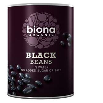 (6 Pack) - Biona - Org Black Beans | 400g | 6 Pack Bundle