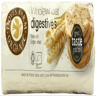 Doves Farm Organic Digestive Biscuits, 3 X 400G
