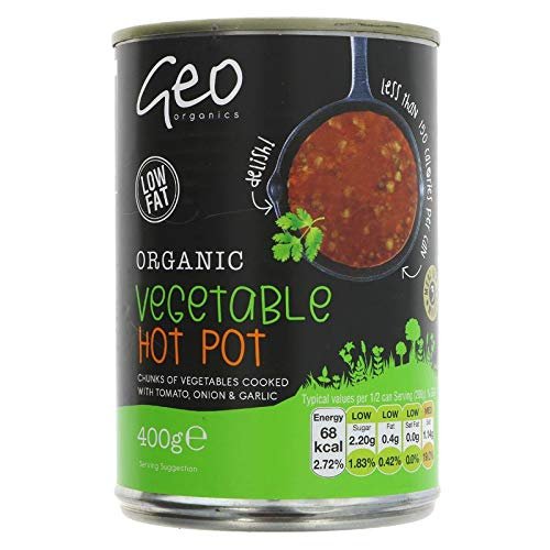 Geo Organics | Organic Vegetable Hotpot | 2 x 400g