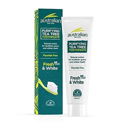 (Pack Of 12) Fresh & White Toothpaste | AUSTRALIAN TEA TREE