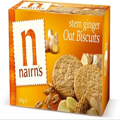 (Pack Of 2) - Stem Ginger Wheat Free Biscuits | NAIRN'S OATCAKES