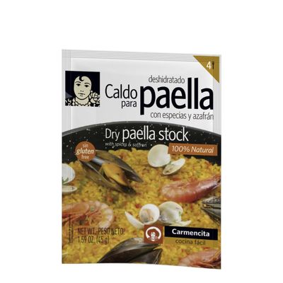 Carmencita Caldo para Paella - Dry Paella Stock with Spices and Saffron