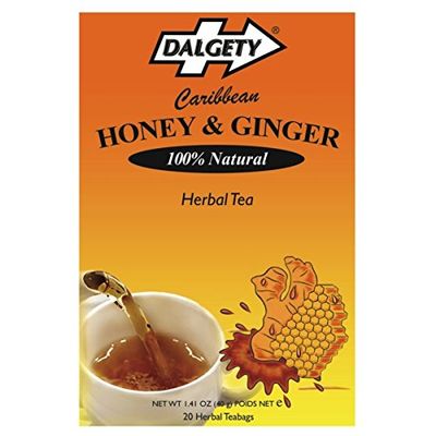 Dalgety Honey and Ginger Tea 40 g (Pack of 6)