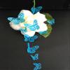 42 Pre-cut Beautiful Edible Lace Butterflies; Blue; 2 Sizes; 3D Wafer Paper Birthday Wedding Etc Cake/Cupcake Topper/Decoration view 1