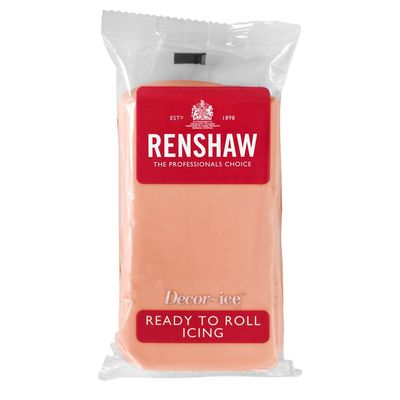 500g Renshaw Ready To Roll Icing Fondant Cake Sugarpaste SKIN TONE FLESH