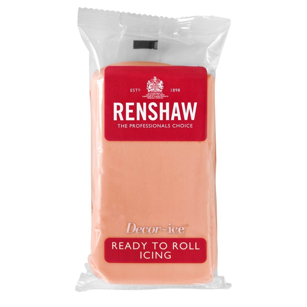 500g Renshaw Ready To Roll Icing Fondant Cake Sugarpaste SKIN TONE FLESH