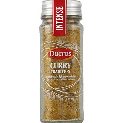 Ducros - Curry tradition - Le flacon de 53g - (for multi-item order extra postage cost will be reimbursed)