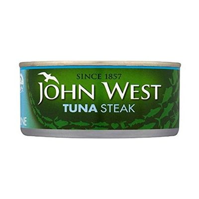 John West Tuna Steak In Brine 160G - 160Gm - Pack of 12
