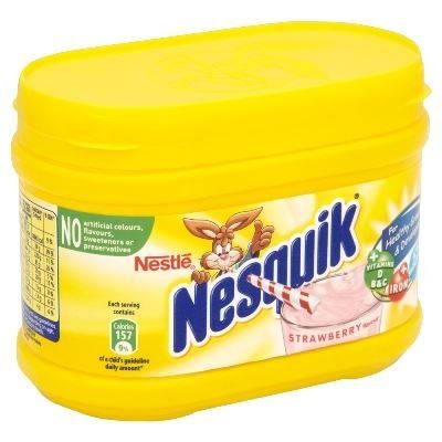 Nesquik Strawberry Milkshake - 300Gm - Pack of 10