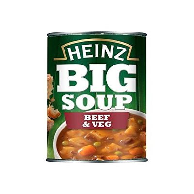 Heinz Big Soup Beef/Veg. Fl. 1.19 - 400Gm - Pack of 12