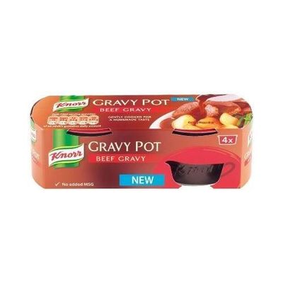 Knorr Gravy Pot Beef 4 S - 112G - Pack of 8