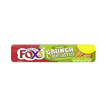 Foxs Ginger Crunch Creams 0.79-168Gm - Pack of 12