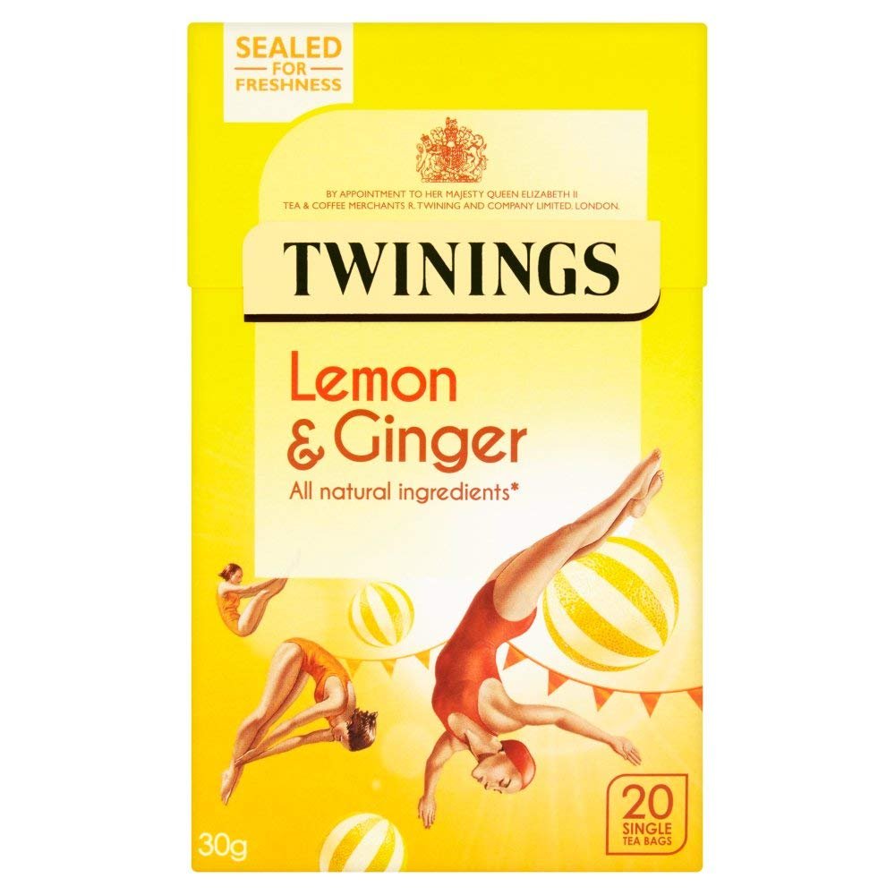 Twinings Infusions Lemon & Ginger - 20 - Pack of 4