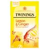Twinings Infusions Lemon & Ginger - 20 - Pack of 4 view 1