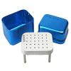 Earlywish Sterilizable FG High Speed Bur Holder Stand Autoclavable Case, Blue Color view 2