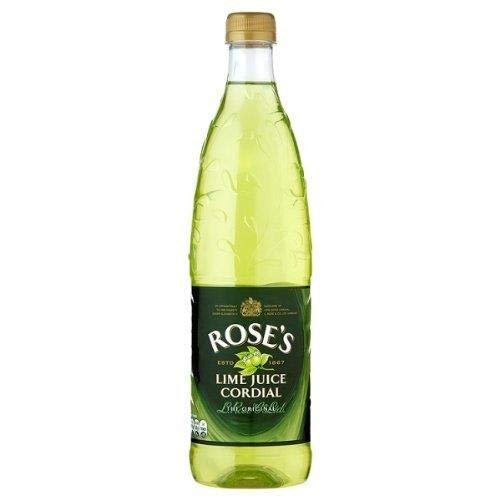 Rose Lime Juice Cordial - 2 x 1 litre