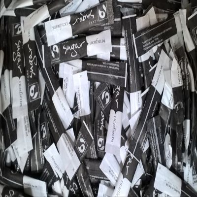 1000 White Sugar Individual Stick Sachets
