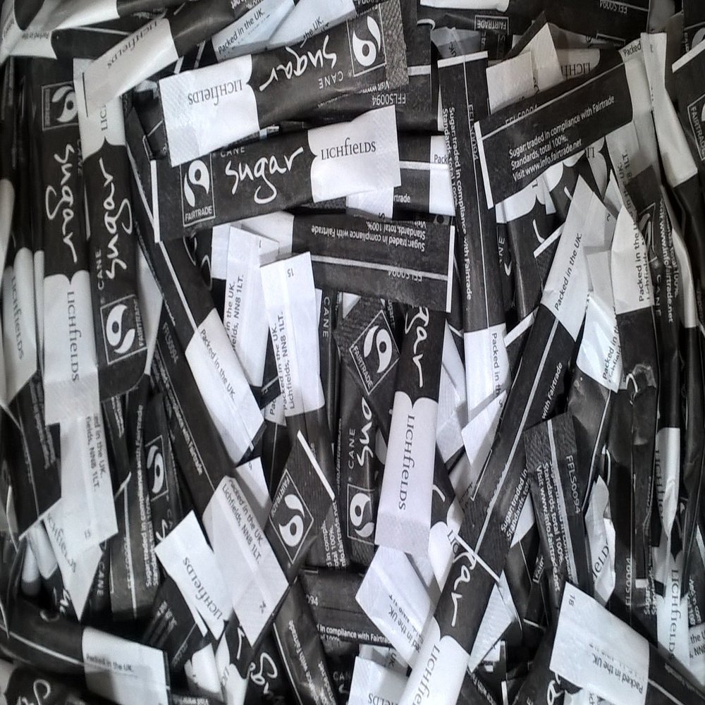 1000 White Sugar Individual Stick Sachets