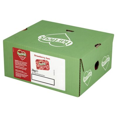 Hartley's Strawberry Jam Portion, 100 x 20g