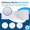 Boardwalk B6144 2-Ply Septic Safe Toilet Tissue - White (96/Carton) view 3