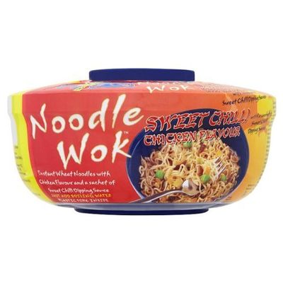 Blue Dragon Noodle Wok Sweet Chilli Chicken Flavour - 12 x 76g