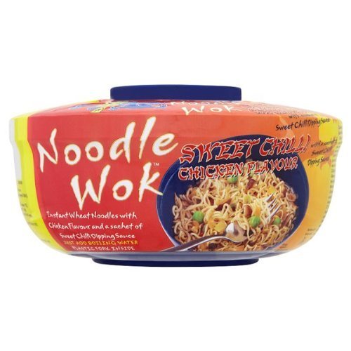 Blue Dragon Noodle Wok Sweet Chilli Chicken Flavour - 12 x 76g