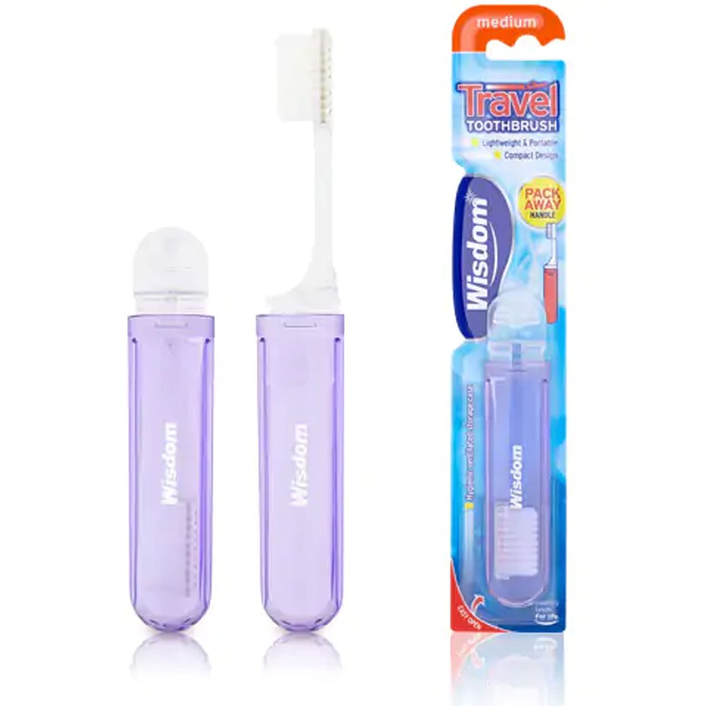 Wisdom Travel Toothbrush - Pk of 3 by Wisdom