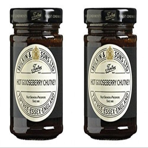 (2 Pack) - Tiptree - Hot Gooseberry Chutney | 230g | 2 PACK BUNDLE by Tiptree