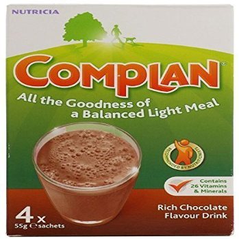 Complan Delicious Flavour Drink (Chocolate 4X55G) by Complan