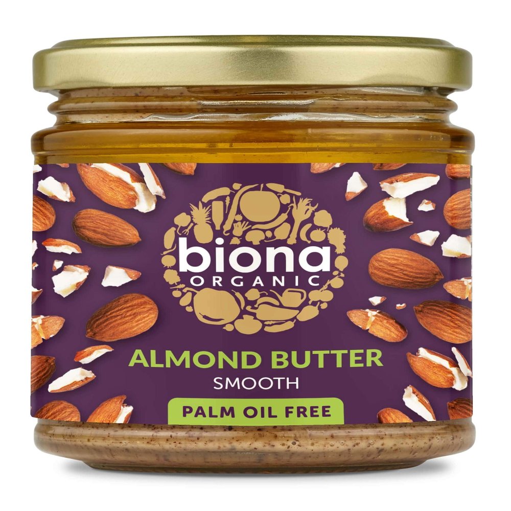 (2 Pack) - Biona - Organic Almond Butter | 170g | 2 PACK BUNDLE by BIONA
