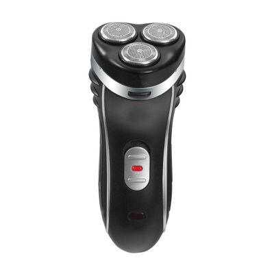 Bauer Professional 38780 Mens Electric Shaver/Three Flexible Rotary Heads/Ergonomic Grip/Pop-Up Sideburn Trimmer/Cordless & Rechargeable/Head, Face & Body Shaver