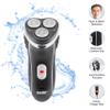 Bauer Professional 38780 Mens Electric Shaver/Three Flexible Rotary Heads/Ergonomic Grip/Pop-Up Sideburn Trimmer/Cordless & Rechargeable/Head, Face & Body Shaver view 2