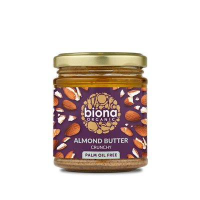 Biona Organic Crunchy Almond Butter 170g