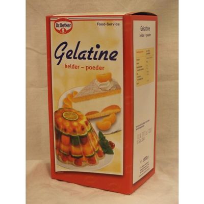 Dr. Oetker Gelatine Poeder Helder Clear Gelatin Powder 1000g
