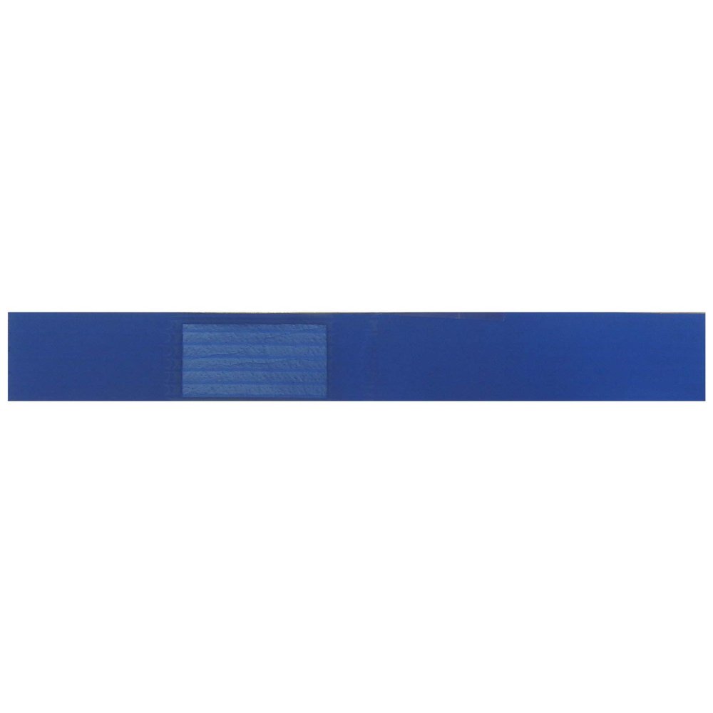 10 Pack of QUALICARE Premium Ultra Thin Blue Catering First AID Wound Cut Finger EXTENTION PLASTERS DRESSINGS 16CM X 2CM
