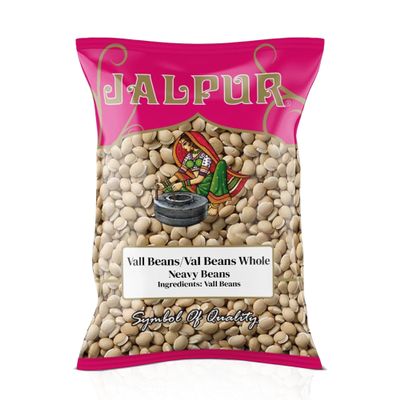 Jalpur Millers Bitter Navy Beans (Vall Kadwa) 1.5kg  High Protein, High Fibre Indian Legume for Soups, Stews, Curries, and Cholesterol Management  Rich in Nutrients and Plant-Based Goodness