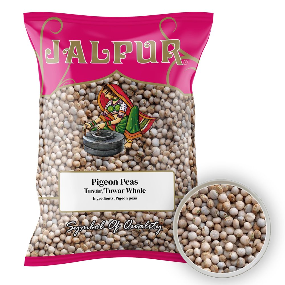 Pigeon Peas (Tuwar Beans Whole) - 1.5kg