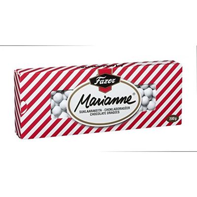 Fazer Marianne Drops Chocolate 1 Box of 200g
