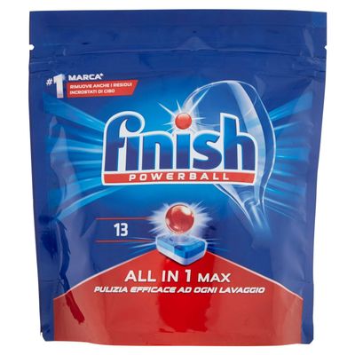 Finish All-in-One Max Dishwasher Cleaner, 13 Tabs, 242 g Regular