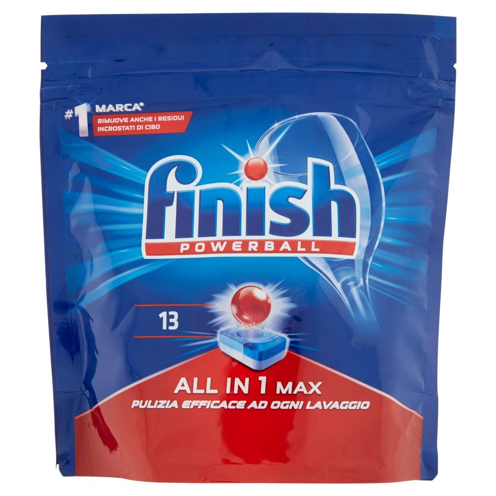Finish All-in-One Max Dishwasher Cleaner, 13 Tabs, 242 g Regular