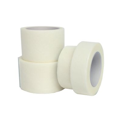 1 PACK OF QUALICARE HYPO-ALLERGENIC PROFESSIONAL SOFT FABRIC MEDICAL MICROPOROUS WHITE TAPE (2.5cm x 5m)