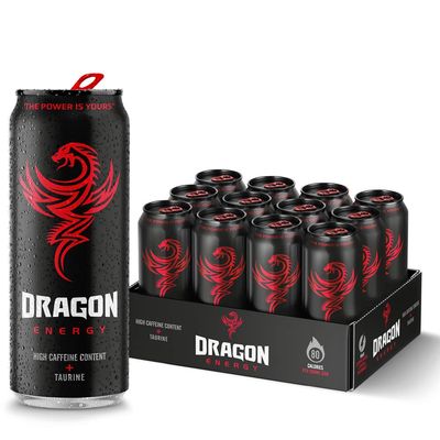 Dragon Energy Red Energy Drink 12 x 500ml Cans
