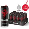 Dragon Energy Red Energy Drink 12 x 500ml Cans view 2