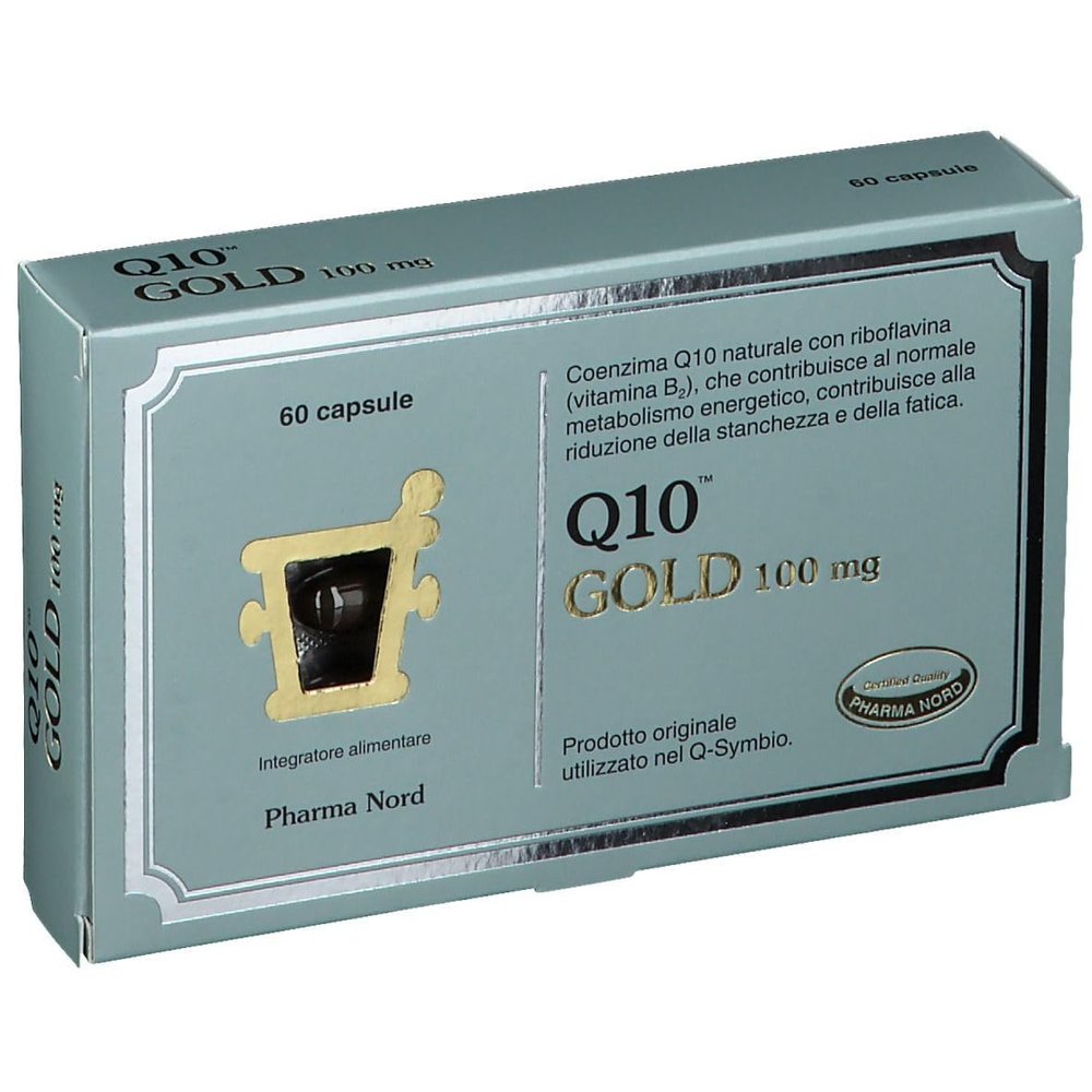Pharma Nord - The Original CoQ10 Supplement - Bio-Quinone Gold Q10 Coenzyme High Absorption - Backed by Research - Essential Antioxidant for Energy, Heart Health & Fertility Support 60 Capsules