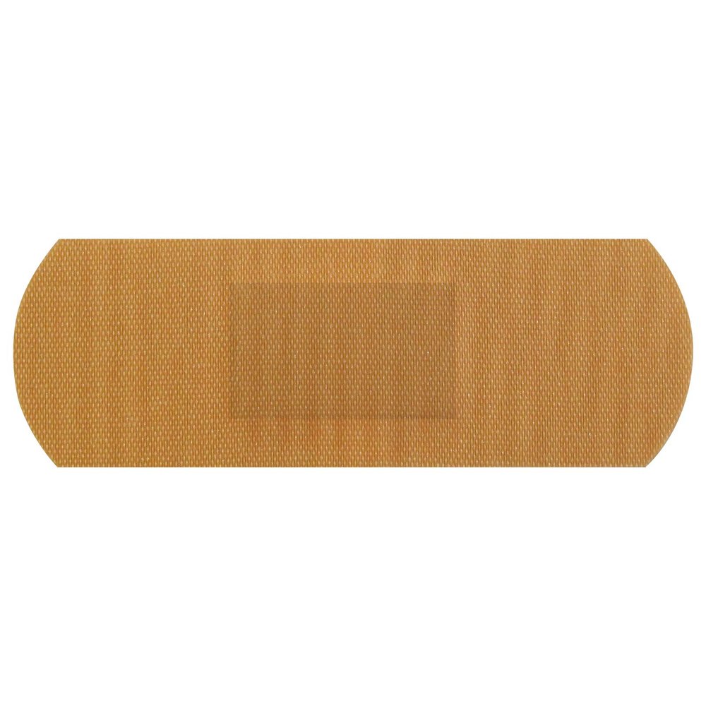 10 Pack of QUALICARE Premium Ultra Thin Fabric First AID Wound Cut Medium PLASTERS DRESSINGS 7.2CM X 2.5CM