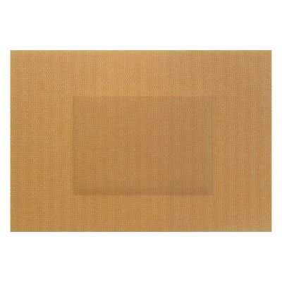 10 Pack of QUALICARE Premium Ultra Thin Fabric First AID Wound Cut Large PLASTERS DRESSINGS 7.2CM X 5.0CM