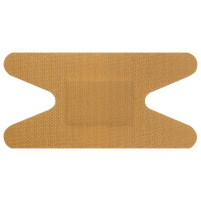 10 Pack of QUALICARE Premium Ultra Thin Fabric First AID Wound Cut Knuckle PLASTERS DRESSINGS 7.6CM X 3.8CM