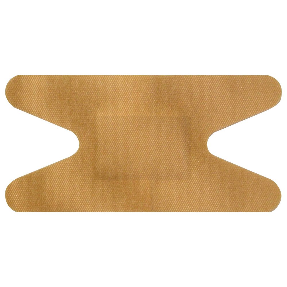 10 Pack of QUALICARE Premium Ultra Thin Fabric First AID Wound Cut Knuckle PLASTERS DRESSINGS 7.6CM X 3.8CM