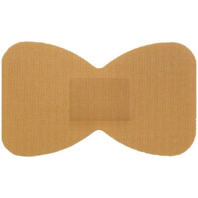 100 Pack of QUALICARE Premium Ultra Thin Fabric First AID Wound Cut FINGERTIP PLASTERS DRESSINGS 7.6CM X 4.5CM
