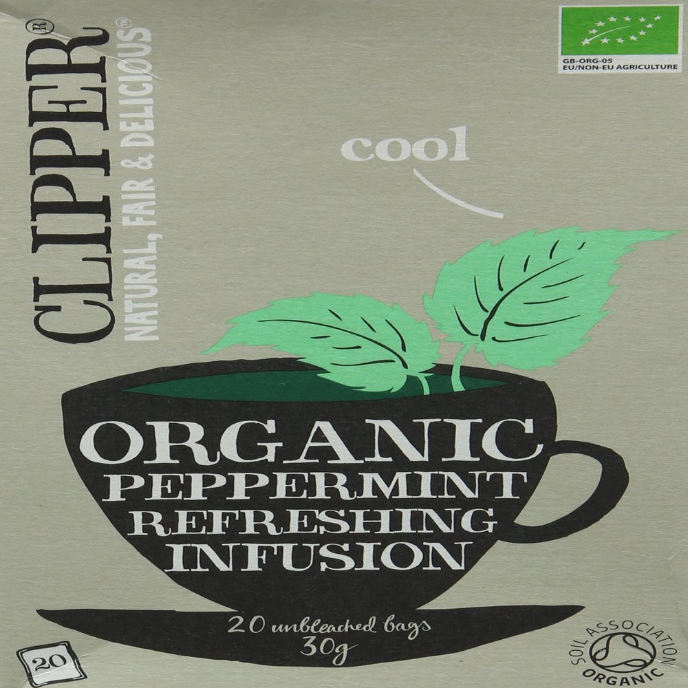Clipper Peppermint Tea, 20 Bags